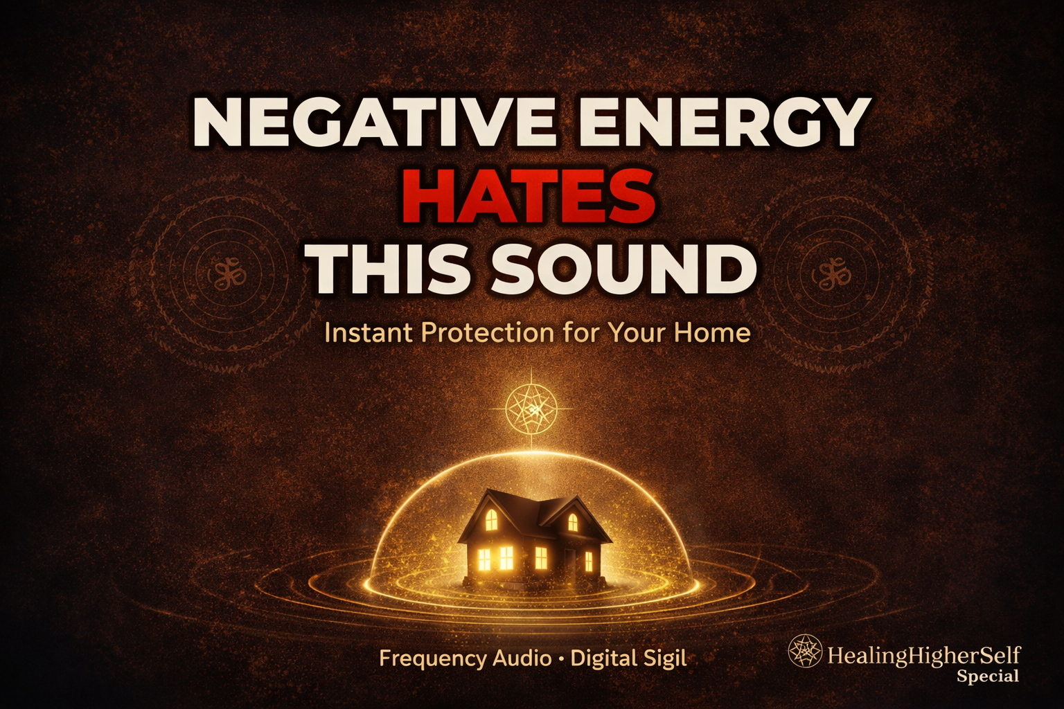 NEGATIVE ENERGY CLEARING FOR HOME